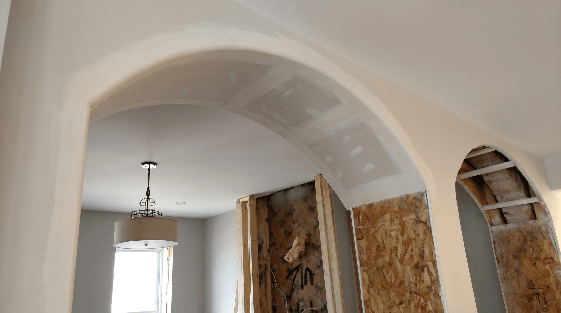 Millwork Curved Drywall Archway