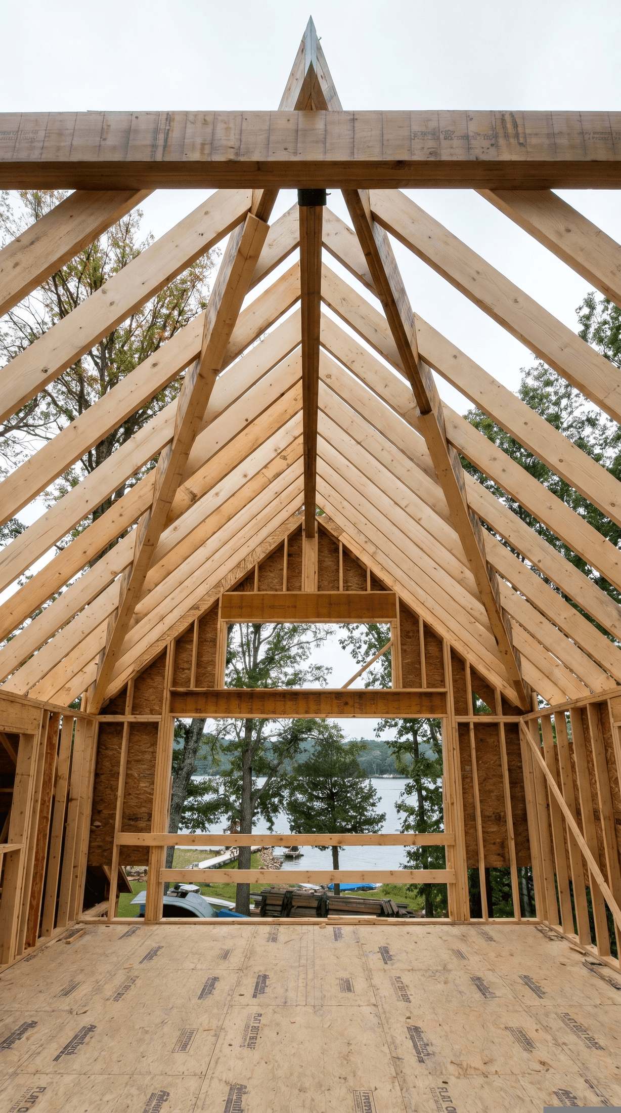 Structural Gable Roof Framing