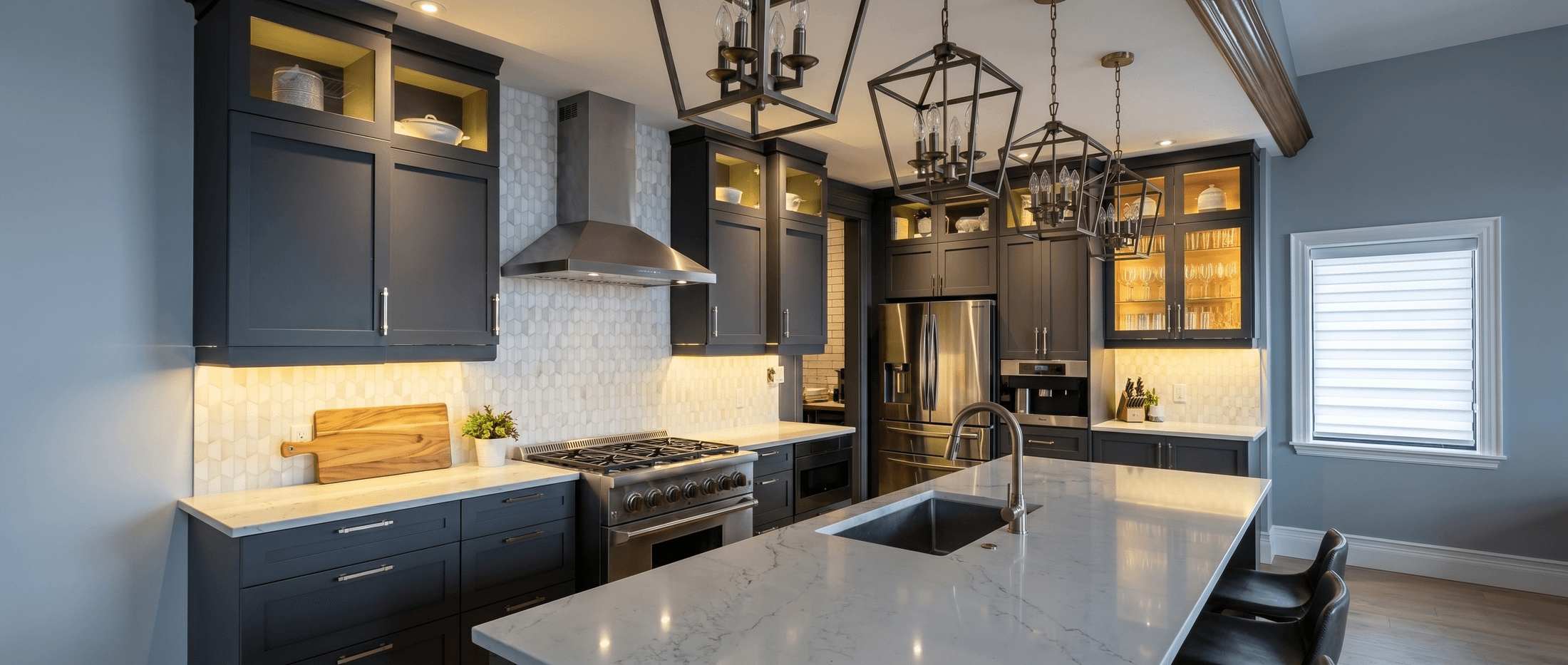 Charcoal Appliance Wall