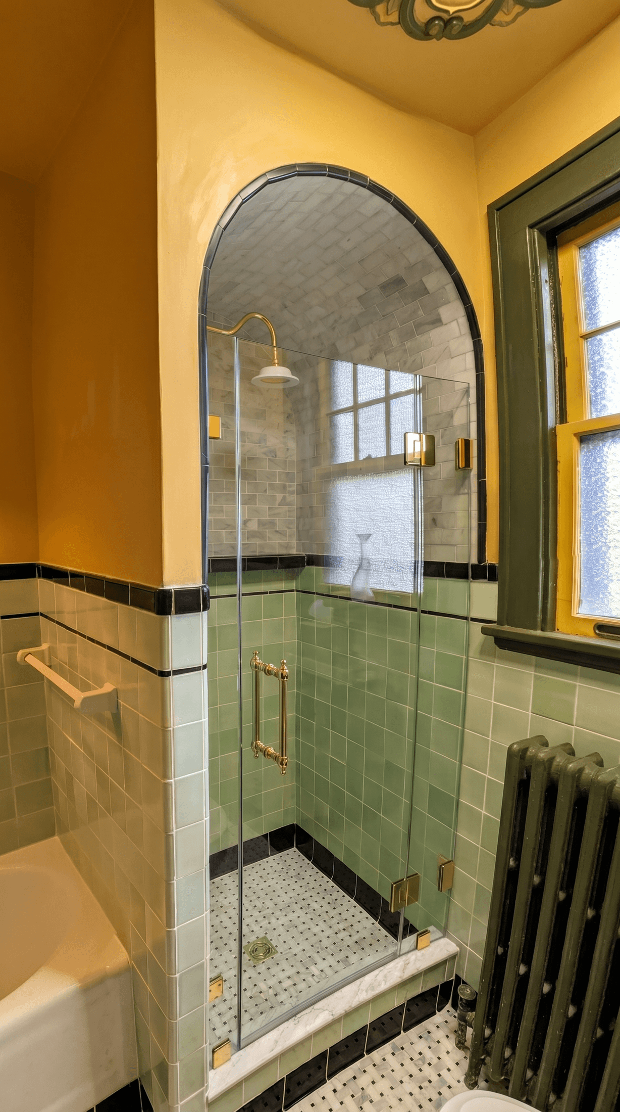 Melnick Residence Bath, Pantry, and Arched Details