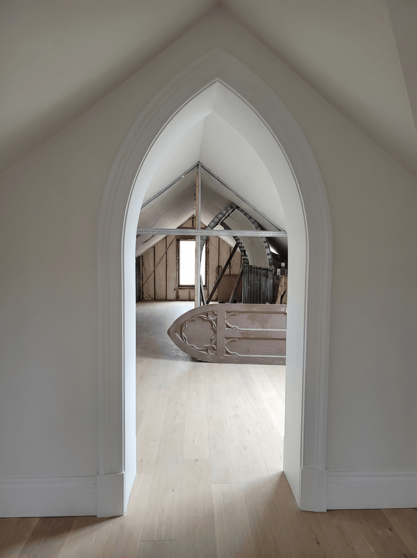 Melnick Residence Bath, Pantry, and Arched Details image 5