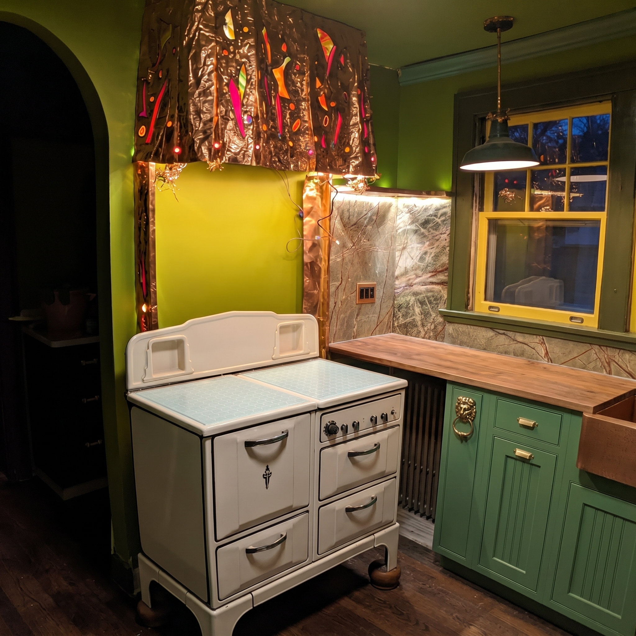 Melnick Residence Bath, Pantry, and Arched Details image 7