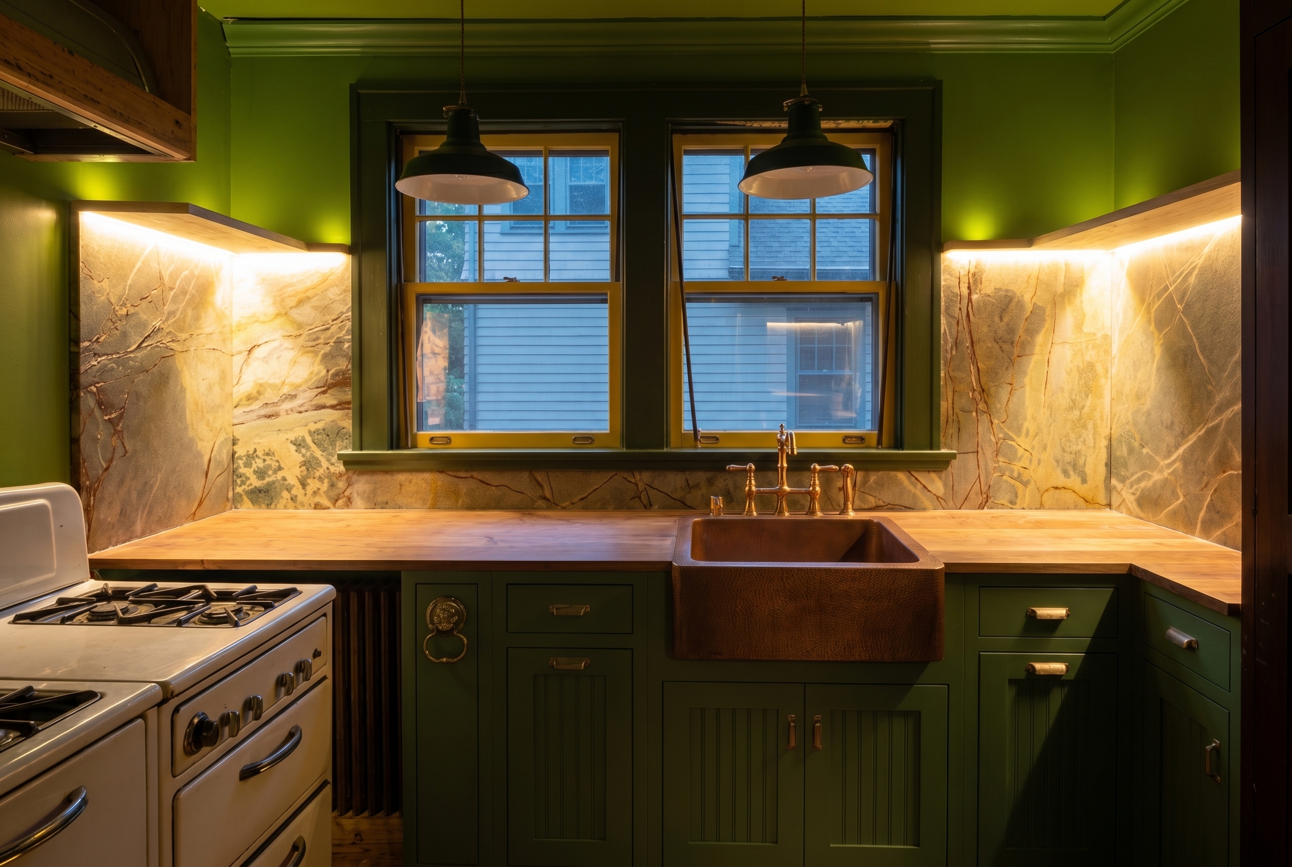 Melnick Residence Bath, Pantry, and Arched Details image 8