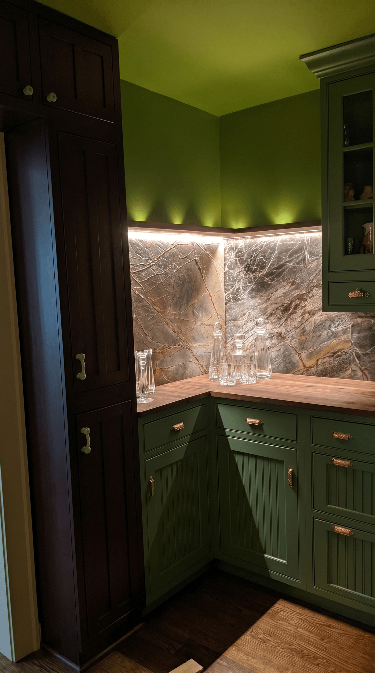 Melnick Residence Bath, Pantry, and Arched Details image 10