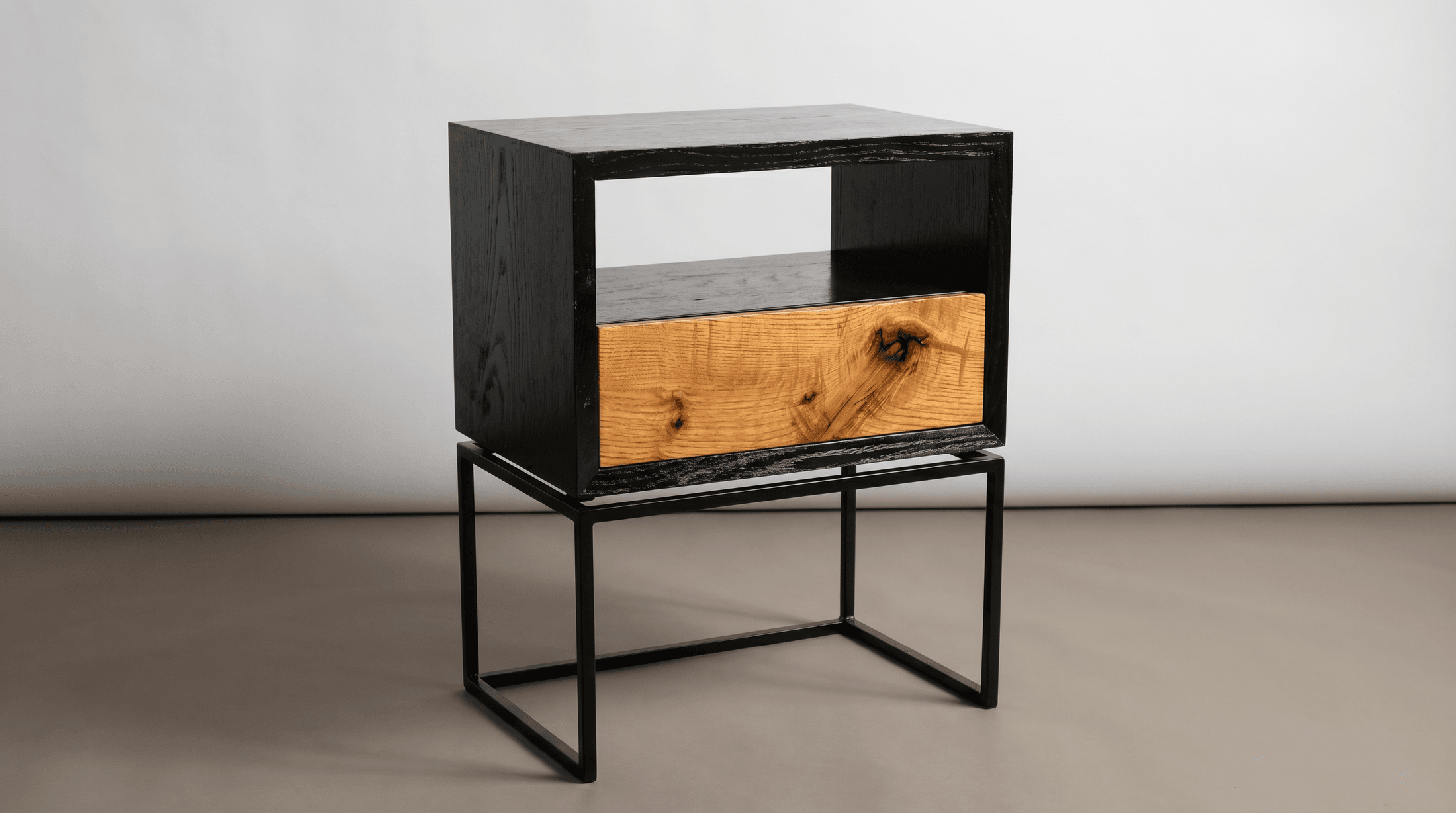 Black Frame Nightstands and Console image 3